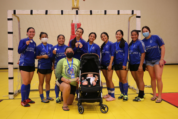 Football Association Guam Shipyard crowned champions of 2021 Bud Light Women's Futsal